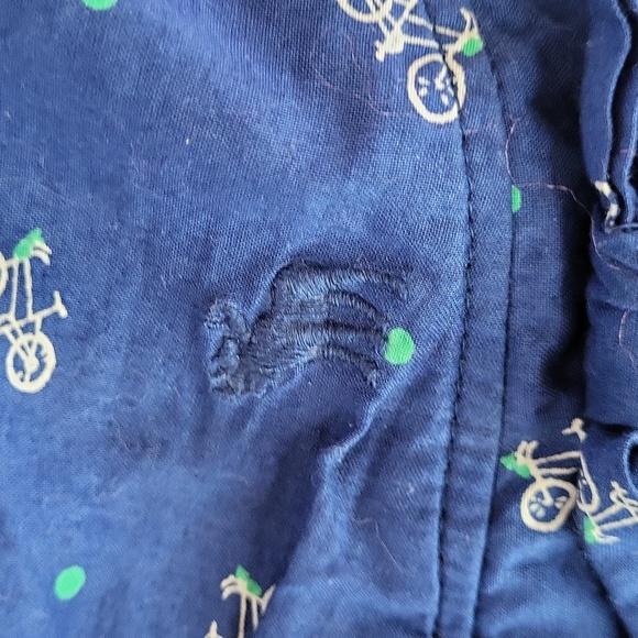 Abercombie & Fitch sz Small Blue Bicycle Tube Top - Picture 10 of 12